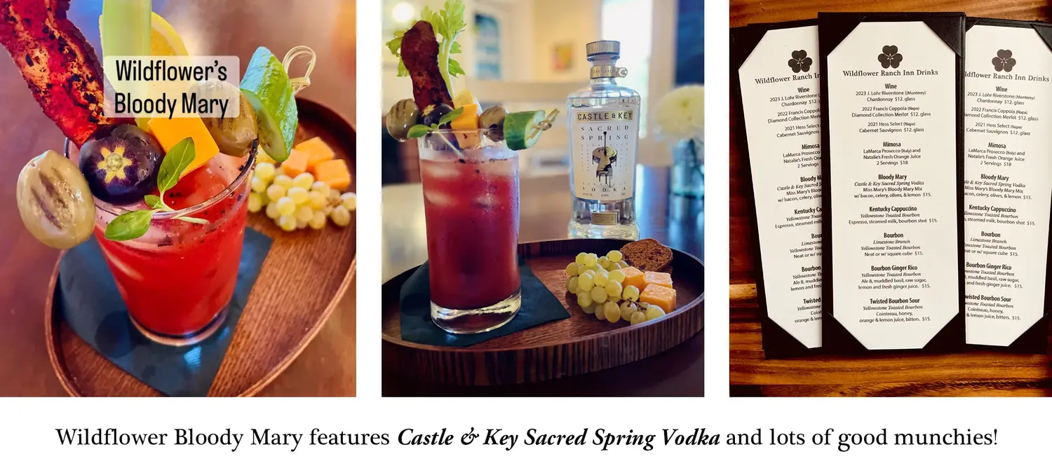 Bloody Mary available at Wildflower Ranch Inn